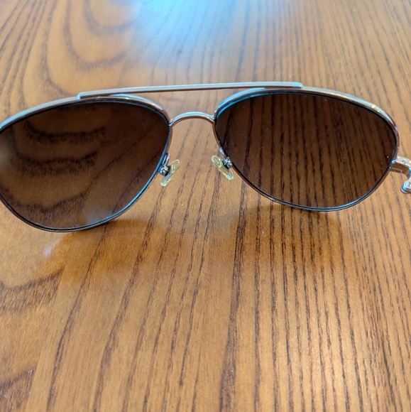 Kate Spade "Avaline" Sunglasses with colorful striped arms - Picture 2 of 7